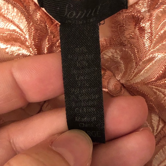 Soma Peach Lace Chemise - Picture 2 of 3